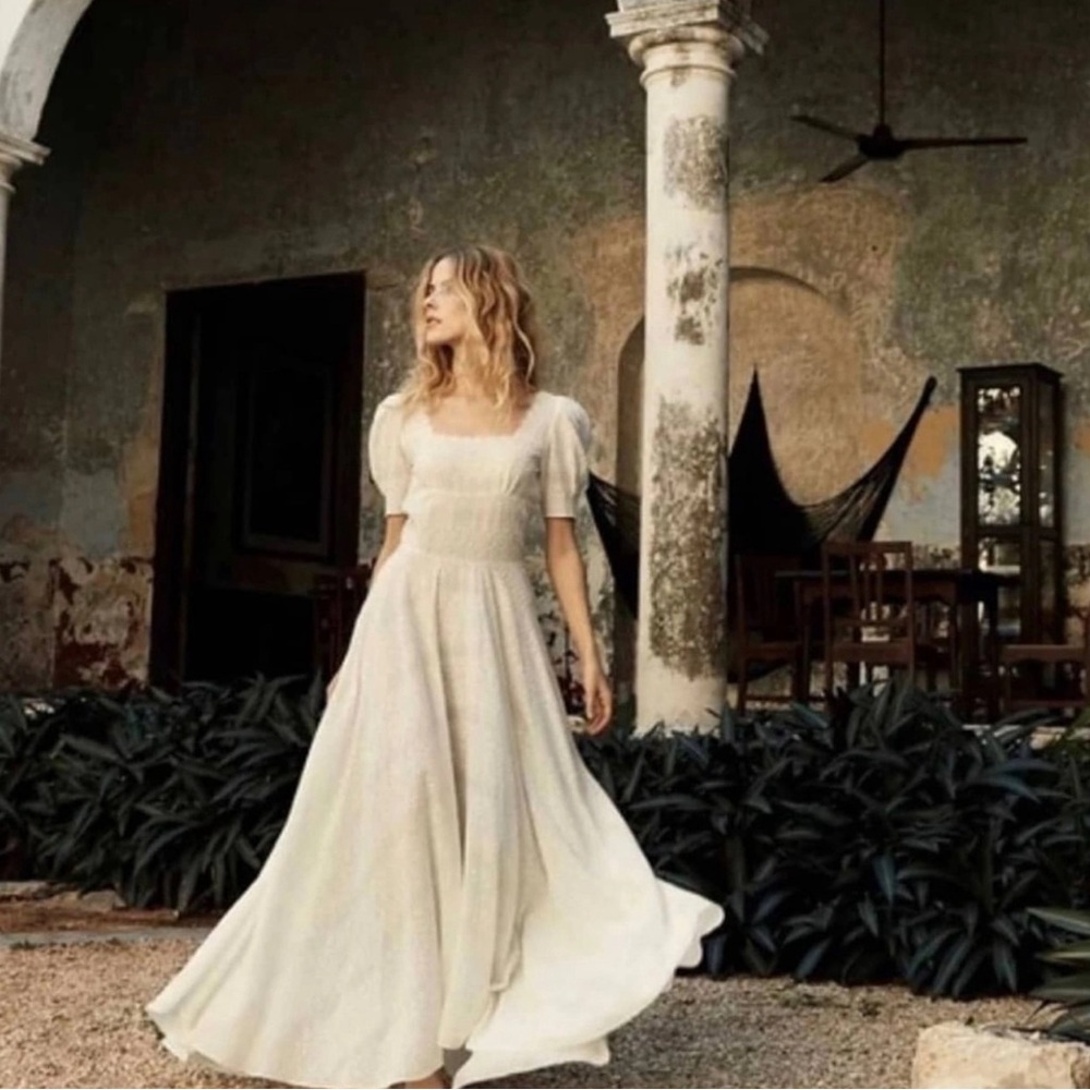 Doen Calista Dress Sea Salt